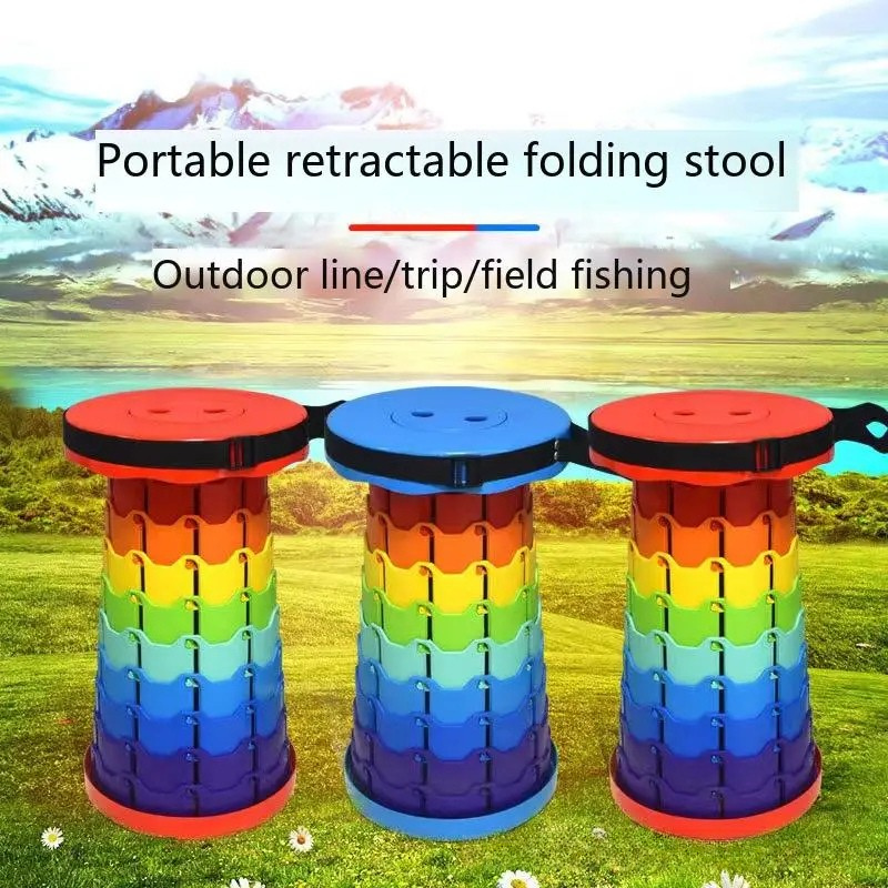 QuickSit - Rapide et solide - Tabouret pliant coloré