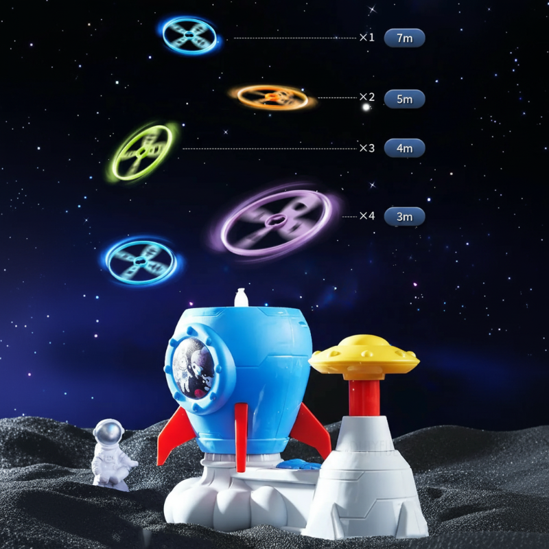 Butterfly Rocket Launcher Game – Actif et ludique – Disque volant « Rocket »