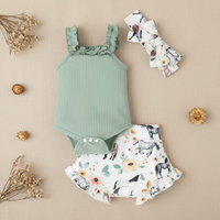Thumbnail for Baby Girl Summer Outfit – Mignon et léger – Ensemble pour bébé