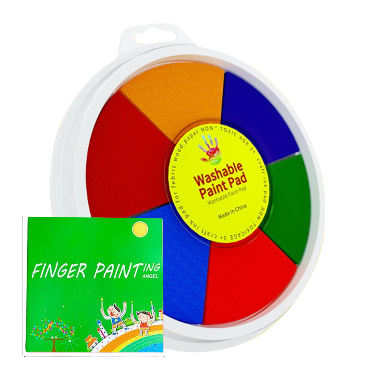 Paint Wheel™ - Peinture au doigt - Set de peinture pour enfants