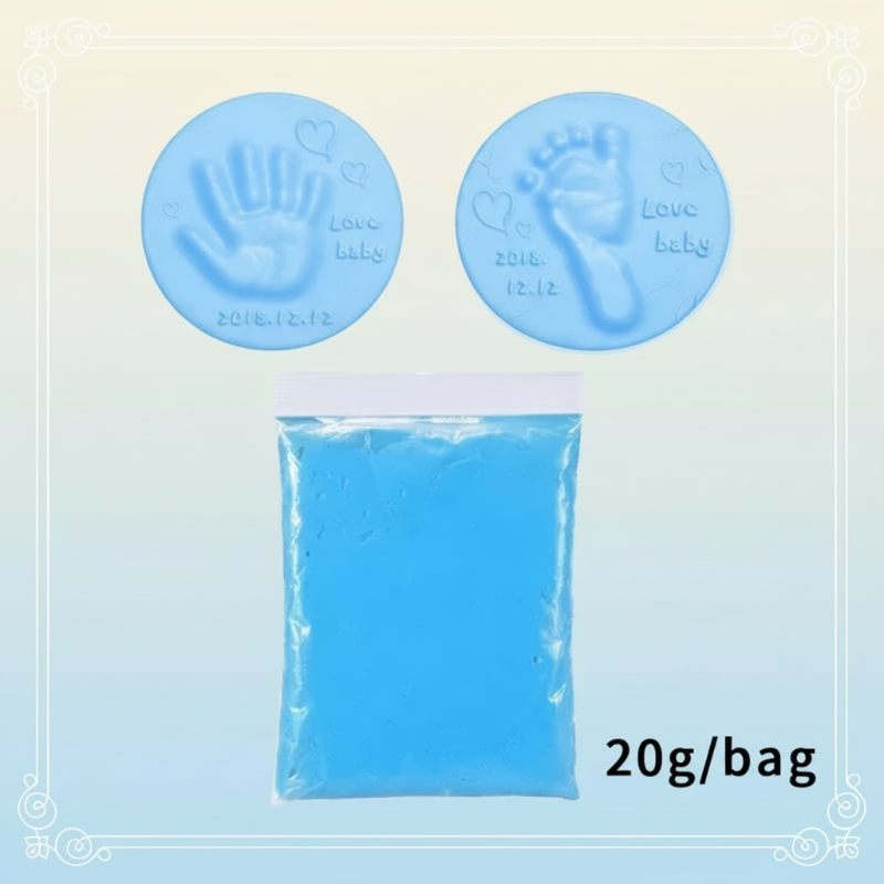 Baby Imprint Clay Kit – Souvenir & Unique – Kit d'empreintes en argile