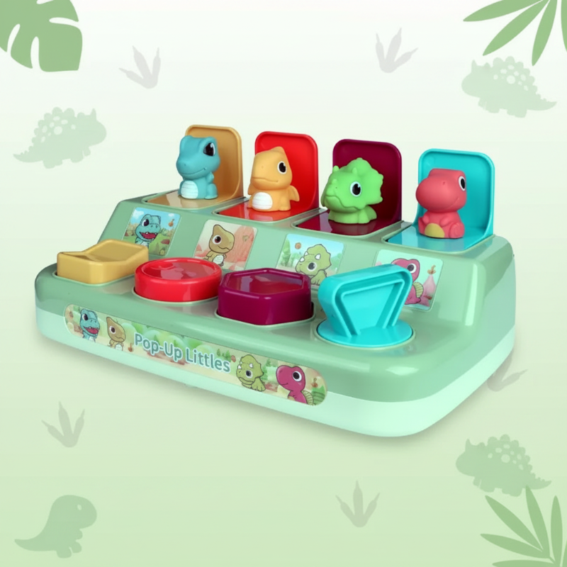 Pop Up Activity Toy – Découvrir et apprendre – Jouets sensoriels pour bébés