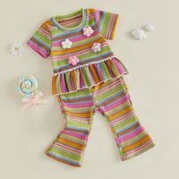 Thumbnail for RainbowBloom – Coloré et mignon – Tenue pour enfant « Flower Power »