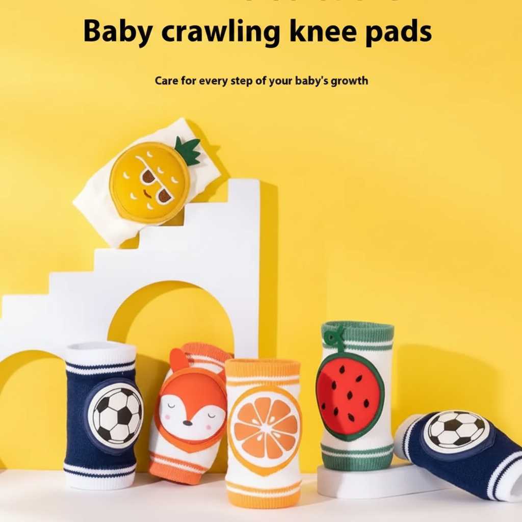 CrawlSafe – Pratiques et douces – Genouillères pour ramper