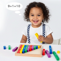 Thumbnail for TinyMath – Ludique et éducatif – Tableau de calcul en bois avec chiffres