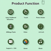 Thumbnail for KiddoPhone – Éducatif et interactif – Smartphone pour enfants avec appareil photo et jeux