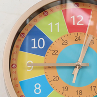 Thumbnail for ChildrenTime – Indépendant et calme – Horloge murale éducative pour enfants