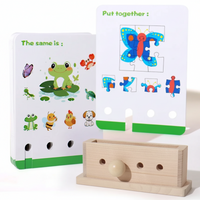 Thumbnail for BrainyKids – Logique & Amusant – Jeu de cartes éducatif en bois