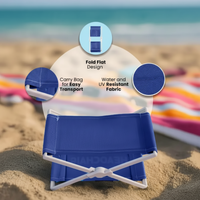 Thumbnail for BeachNap – Portable et léger – Appui-tête pliable pour la plage et le parc