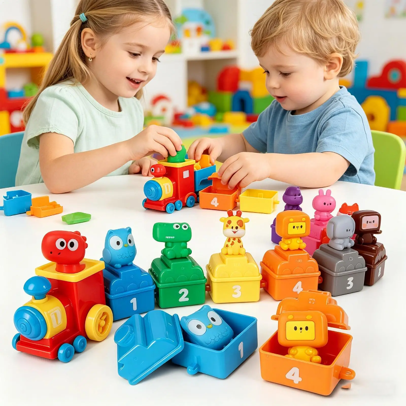 SmartTrain – Éducatif et ludique – Coffret de train pour enfants