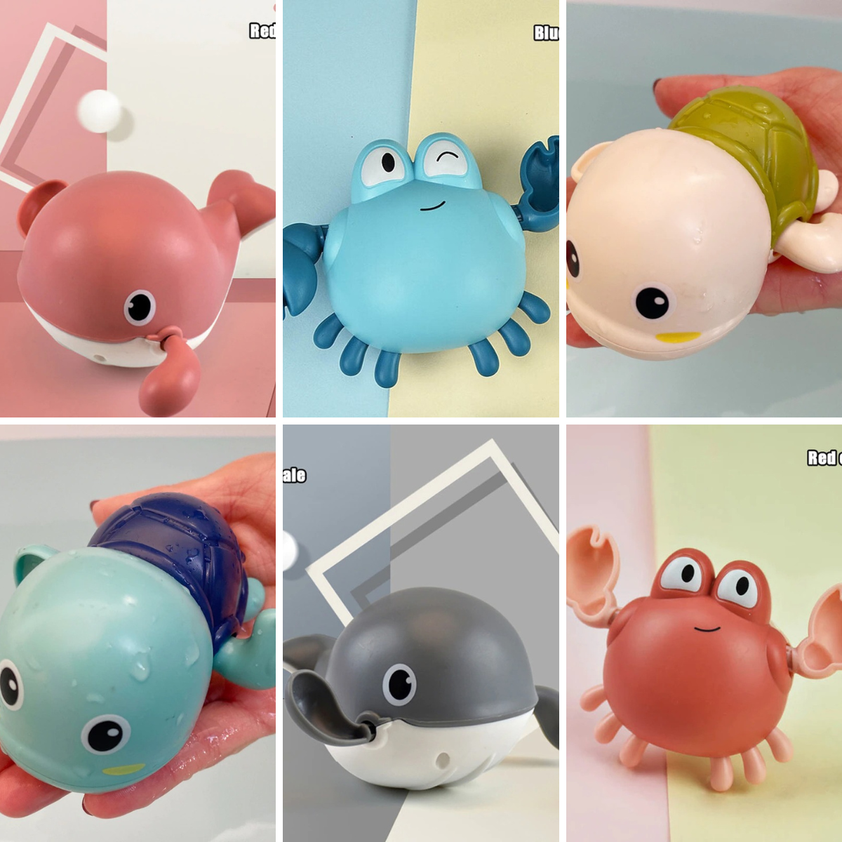 Bath Buddies™ - Bain avec d'adorables créatures marines ! - Tortues nageuses