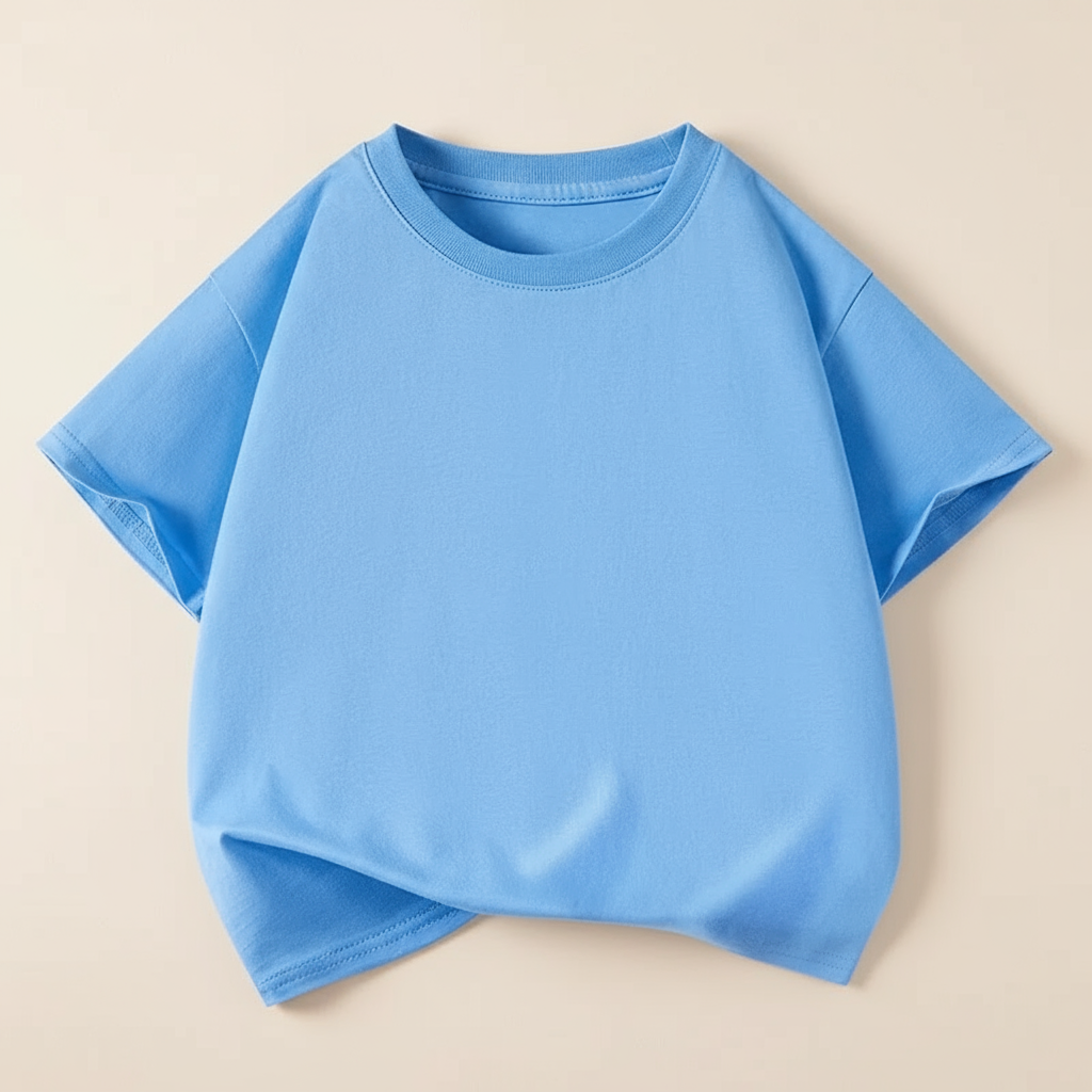 SimpleWear – Décontracté et doux – T-shirt Relax Fit à col rond