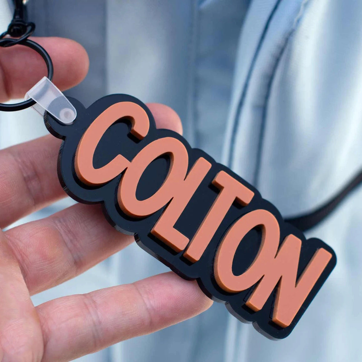 Custom Acrylic Keychain – Pour les sacs et les clés -  Porte-clés personnalisé