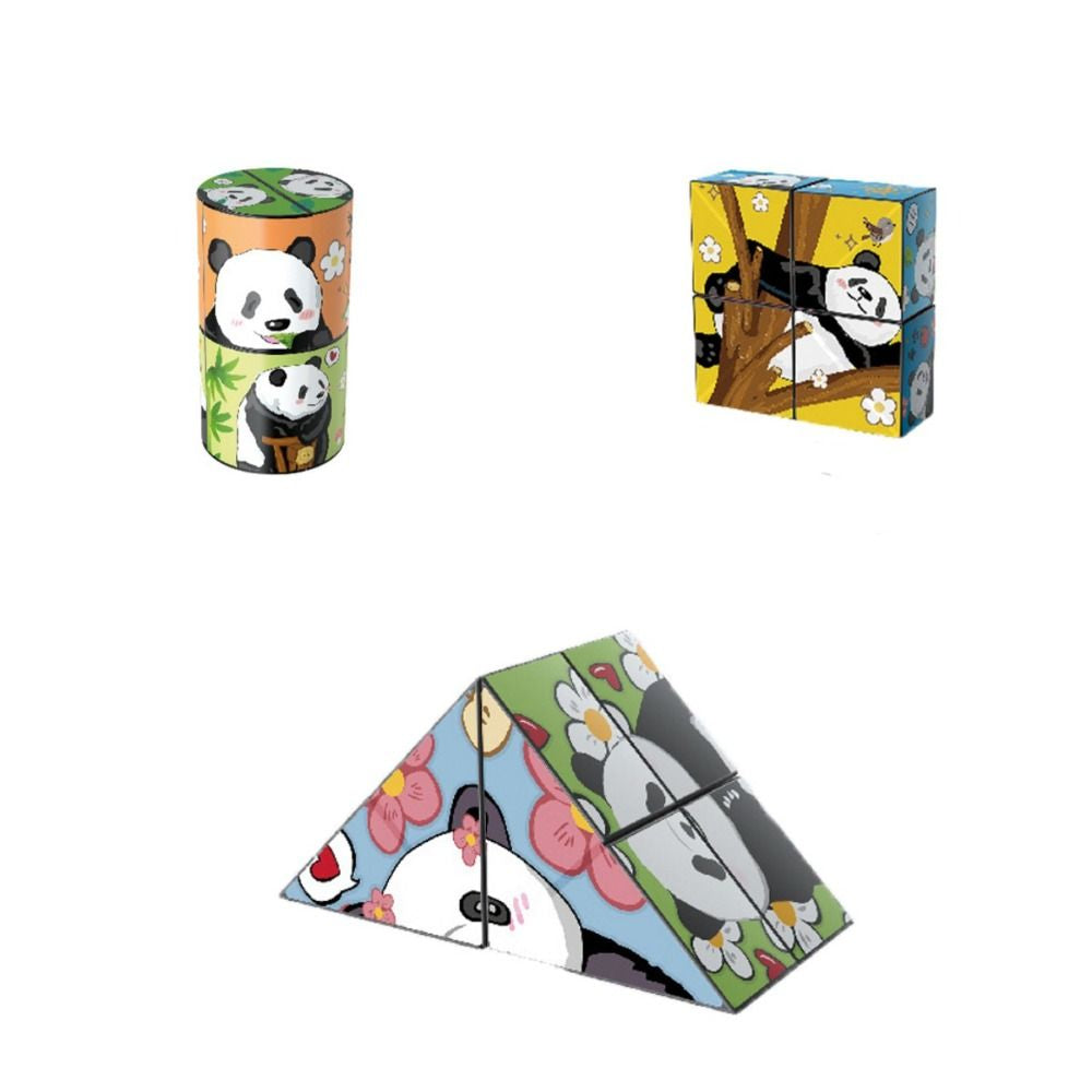 Panda Puzzle™ - Amusement éducatif - Cube puzzle