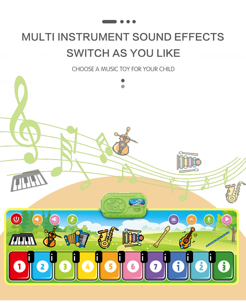 Piano Mat™ - Danse sur les notes - Jouets musicaux