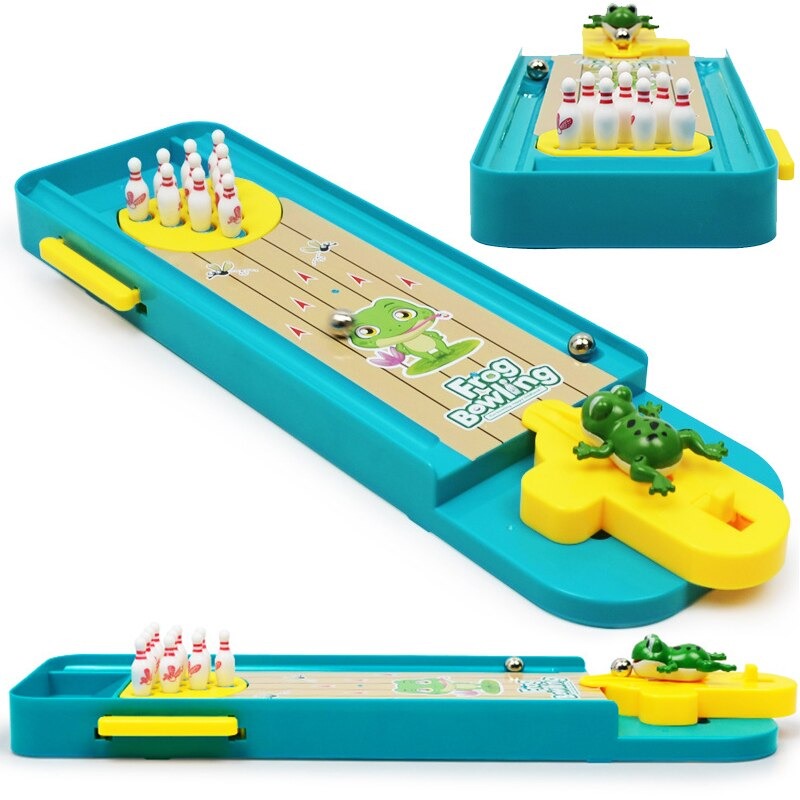 Frog Bowling™ - Développer les habiletés motrices - Petit jeu de quilles