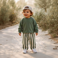 Thumbnail for SoftStripe – Doux et confortable – Pantalon pour bébé à rayures