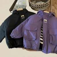Thumbnail for LiloWear – Coupe-vent et imperméable – Veste coupe-vent pour enfants avec capuche