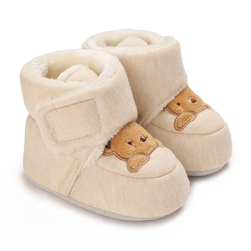 TinyBoots – Chaleureuses et confortables – Chaussures en peluche pour bébés pour l'hiver