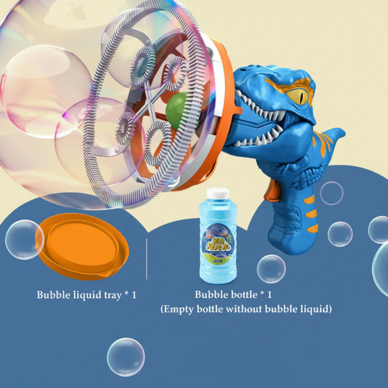 BubbleBoom – Cool & Musical – Machine à bulles Dino