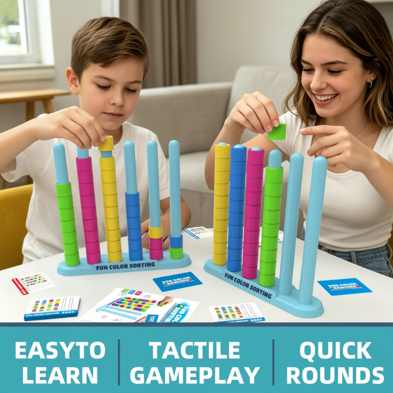SmartKids – Éducatif et stimulant – Jeu de tri par couleur