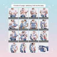 Thumbnail for CozyCarry – Pratique et réglable – Porte-bébé 3 en 1