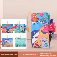 Thumbnail for SoftTails – Coloré et sensoriel – Livre à rabats pour bébé