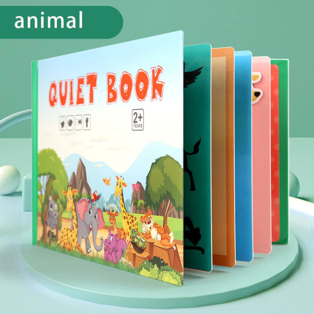 Quiet Book™ - Développer la motricité fine - Livre d'apprentissage