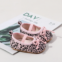 Thumbnail for TinyStyle – Mignonnes et élégantes – Chaussures pour bébés filles à imprimé léopard