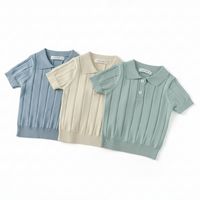 Thumbnail for MiniLuxe – Élégant et confortable – Polo en tissu tricoté