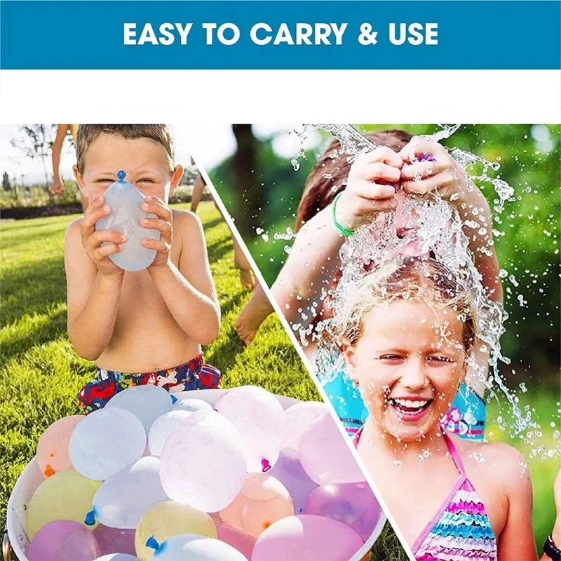 FunBalloons – Remplissage facile en quelques secondes – Ballons d'eau magiques