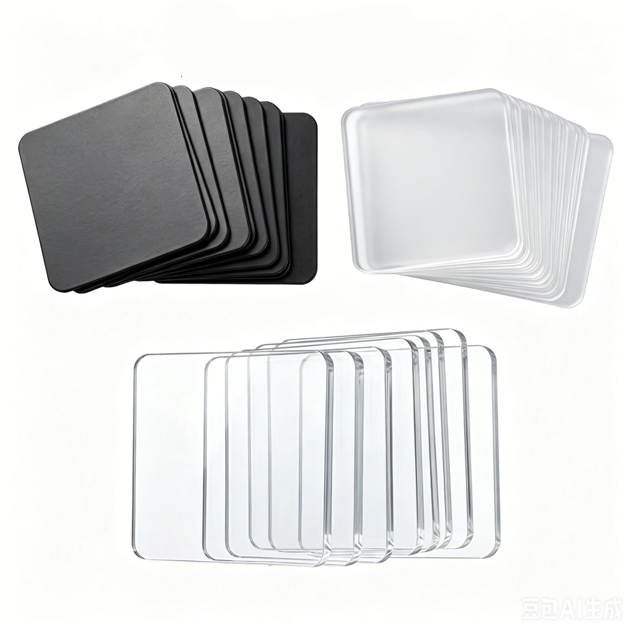 FridgeArt – Créatif et personnalisé – Kit DIY d'aimants en acrylique pour le réfrigérateur