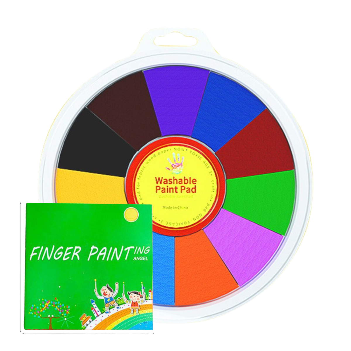 Paint Wheel™ - Peinture au doigt - Set de peinture pour enfants