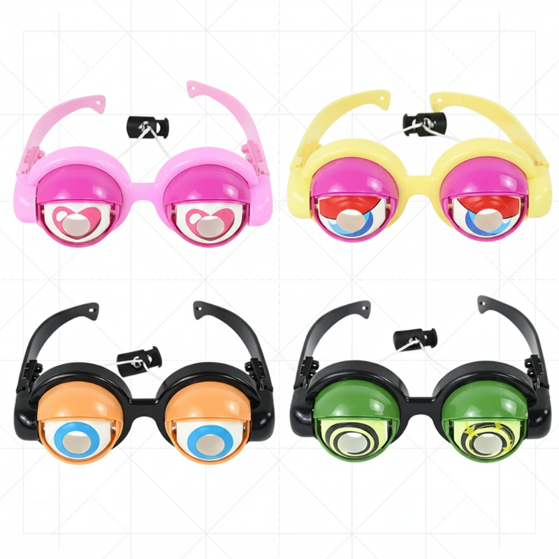 FunGoggles – Amusant et interactif – Lunettes jouets à grands yeux qui clignent