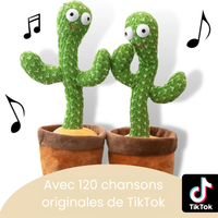 Thumbnail for Happy Cactus™ - Jouet qui réagit aux sons - Cactus dansant