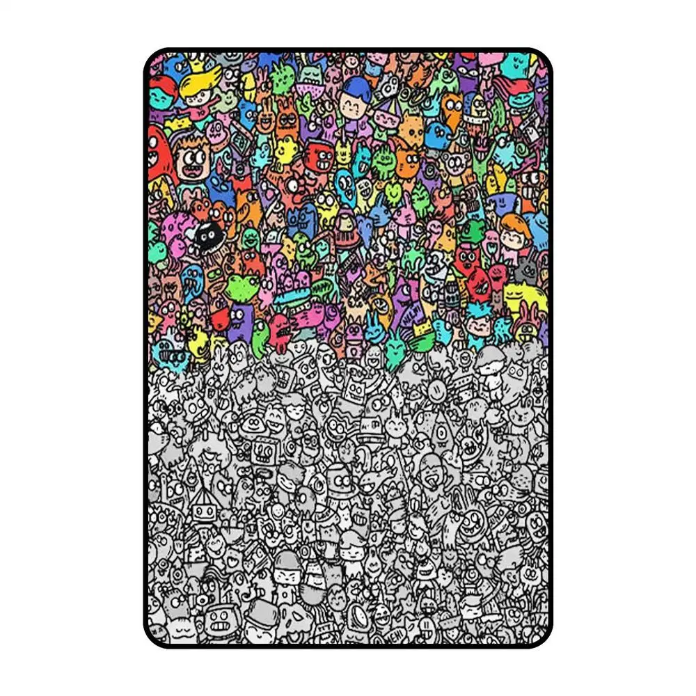 ColorFun – Créatif et éducatif – Grande couverture à colorier