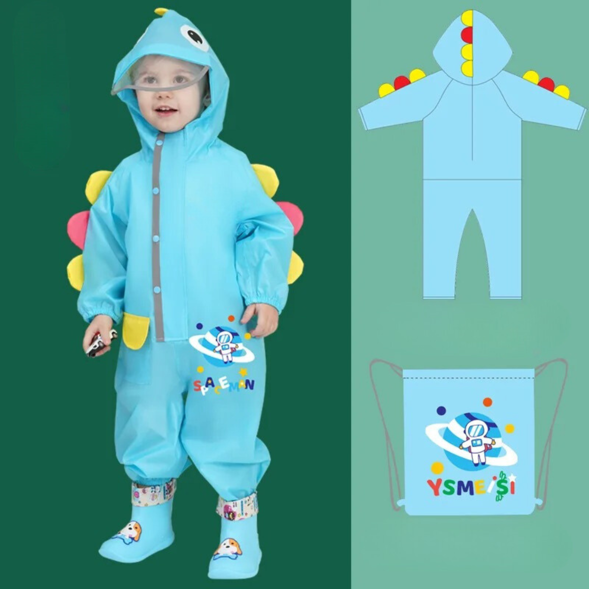 Mini Fashion™ - Poncho - Imperméable pour enfant