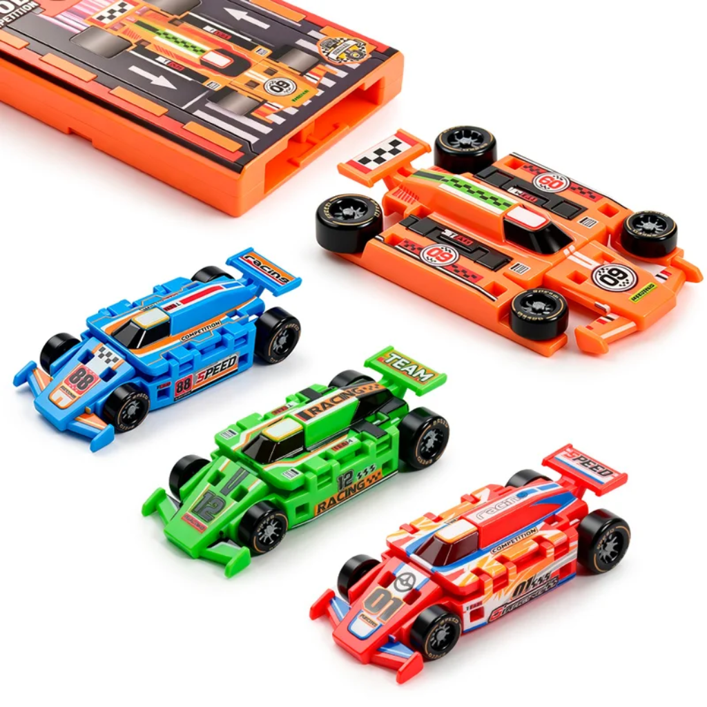 SpeedTransform – Actif et interactif – Voiture de course transformable
