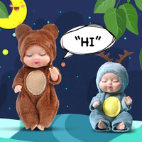 Thumbnail for LittleDolly – Mignon et douillet – Une poupée habillée d'un costume d'animal rigolo