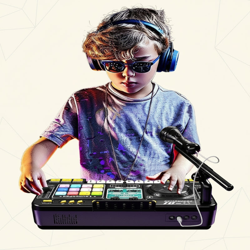 MiniDJ – Musical et interactif – Jouet DJ Mixer