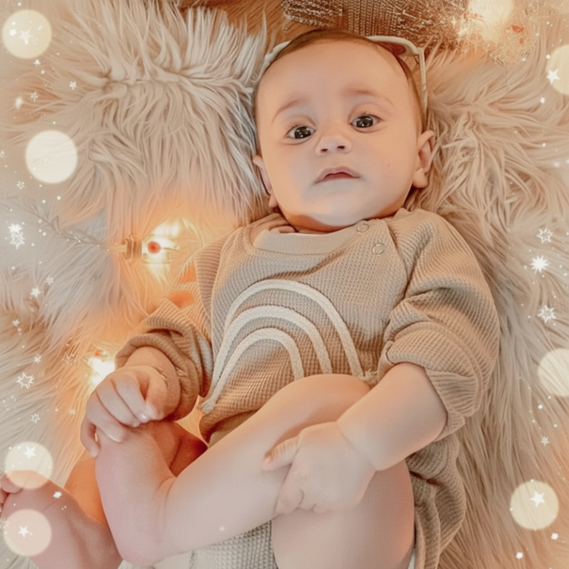 SnuggleHue – Doux et confortable – Body pour bébé arc-en-ciel