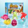 AquaGlow – Sûr et éducatif – Ensemble de jouets de bain lumineux