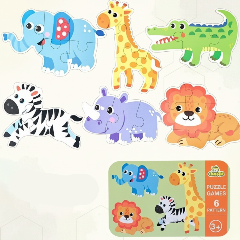 BrainBox – Apprendre & Jouer – Puzzle en bois 3D