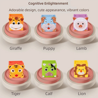 Thumbnail for SoftStack – Ludique et éducatif – Blocs empilables en forme d'animaux en peluche