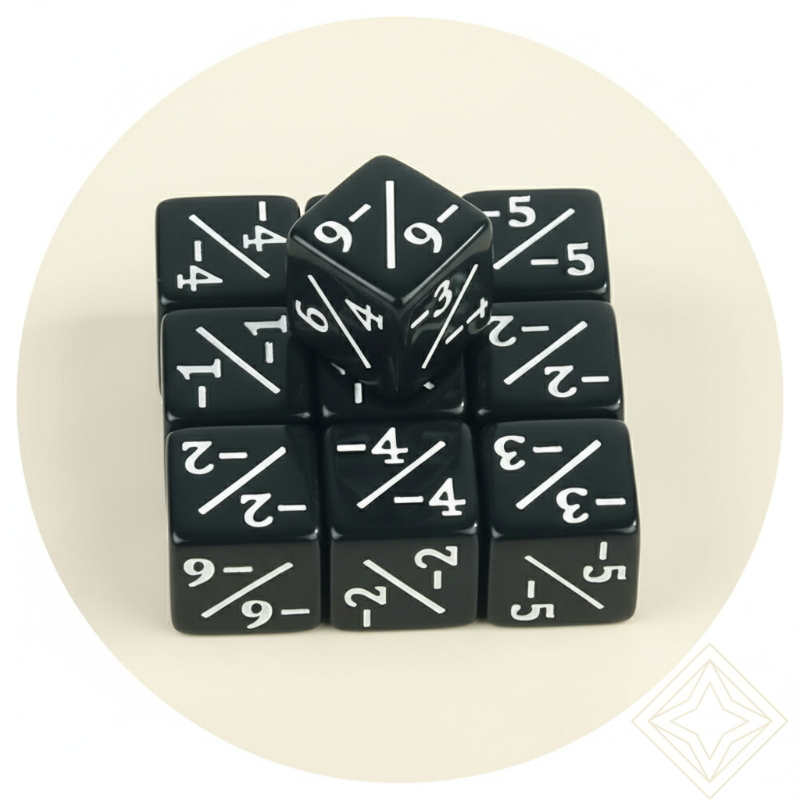 RollSmart – Ludique et éducatif – Dés D6 pour jeux de cartes