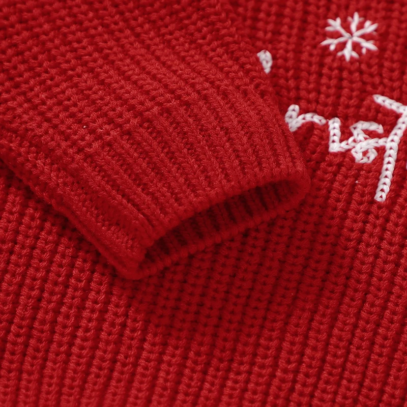 JoyKnit – Confortable et chaleureux - Pull de Noël avec inscription
