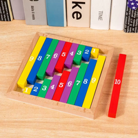 Thumbnail for TinyMath – Ludique et éducatif – Tableau de calcul en bois avec chiffres