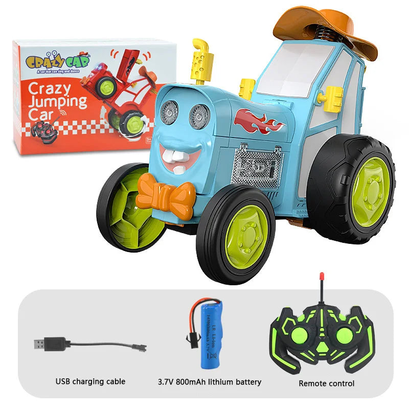 Jumping Car™ - S'amuser avec un tracteur cascadeur - Tracteur RC