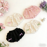 Thumbnail for LovelyBloom – Doux et mignon – Petit pantalon pour enfant à volants et nœud