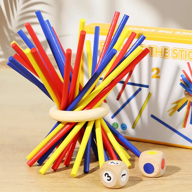 Wooden Stick Battle Game – Réflexion et interaction – Jeu de société stratégique